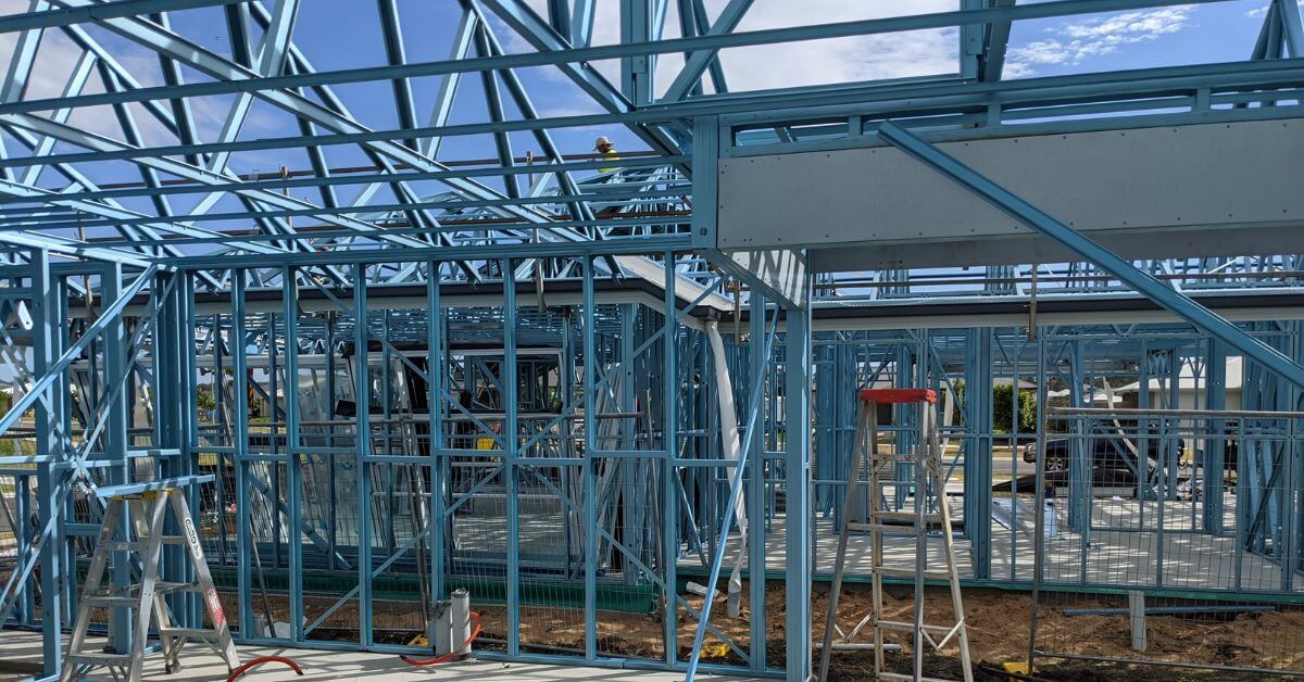 steel house frames, steel frames, prefab steel frames, Queensland steel frames for homes