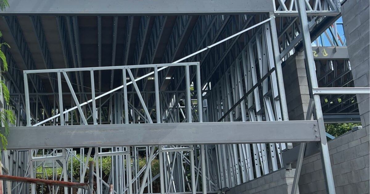 metal studs for framing, steel framing metal studs, metal studs in steel framing Queensland